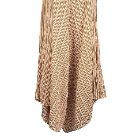 CCK Style Womens M Drop Crotch Wide Leg Harem Style Romper Sleeveless Adj Strap - Picture 5 of 14